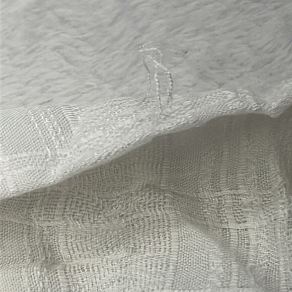 NWT L*Space Farryn‎ Top White Puffy Smocked Crop Top - Picture 5 of 16